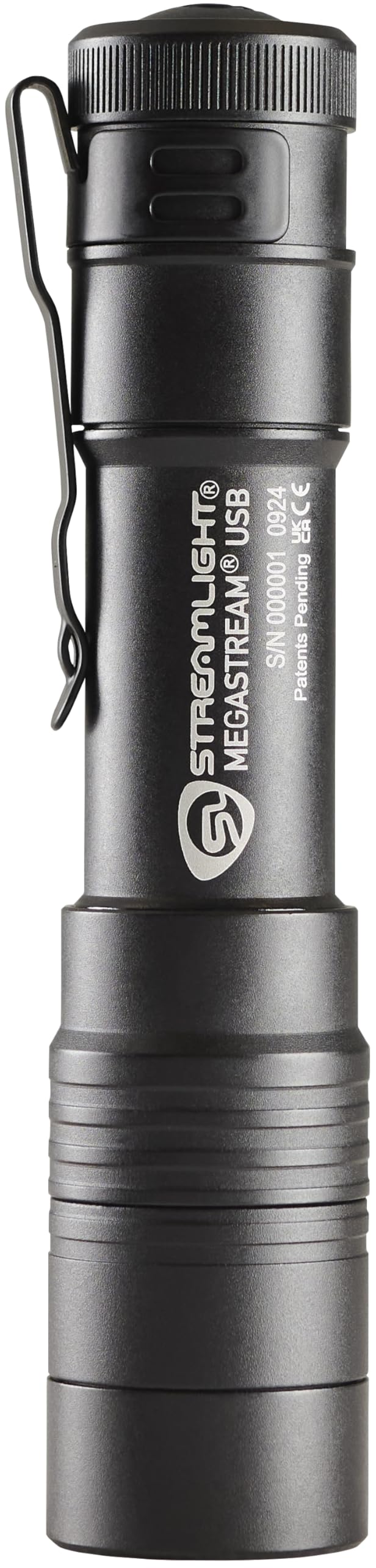 Streamlight MegaStream rugged aluminum housing withstands daily wear