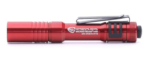 Streamlight MicroStream compact-size flashlight fits easily in pockets.