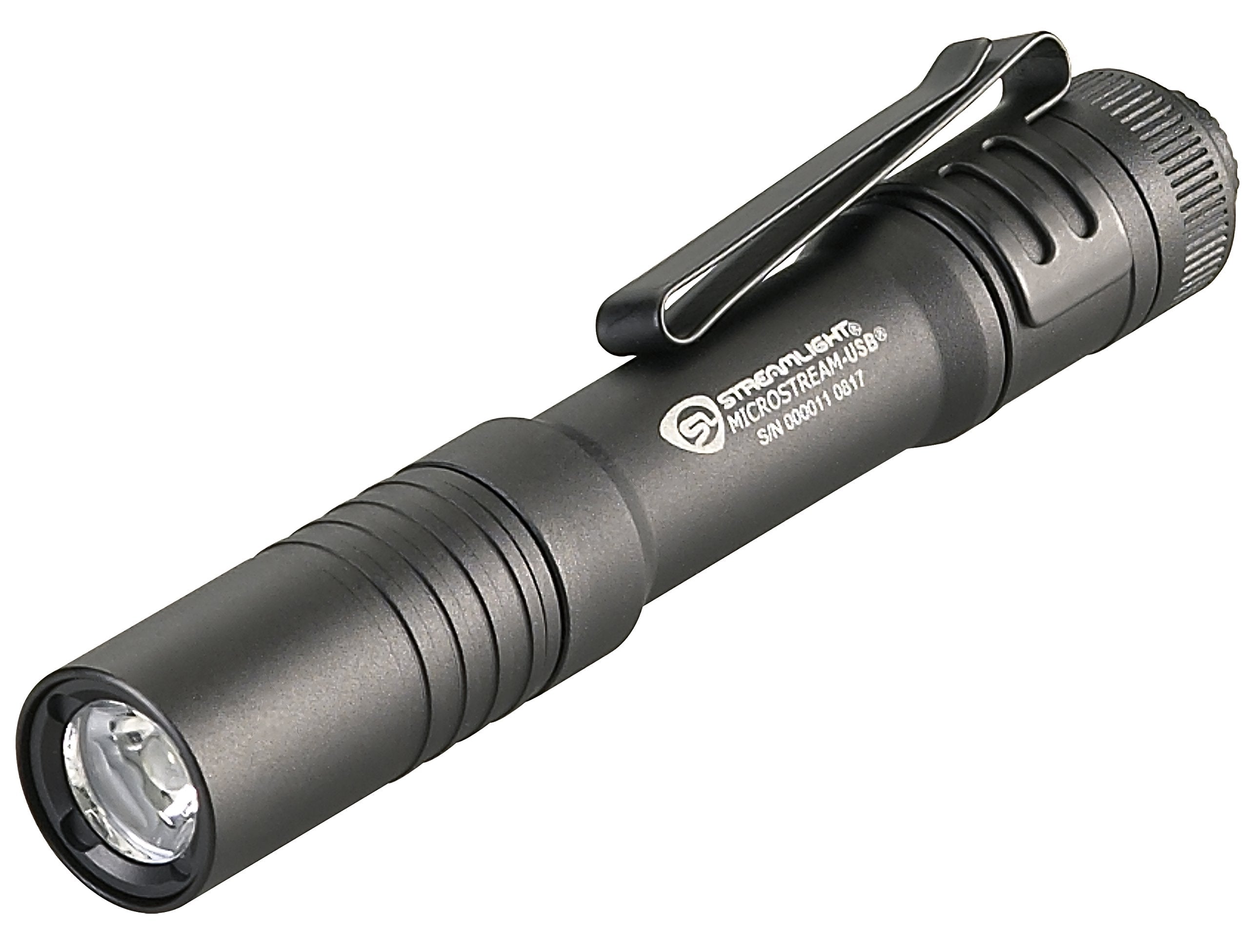 Streamlight MicroStream USB flashlight beam coverage for versatile on-the-go lighting.