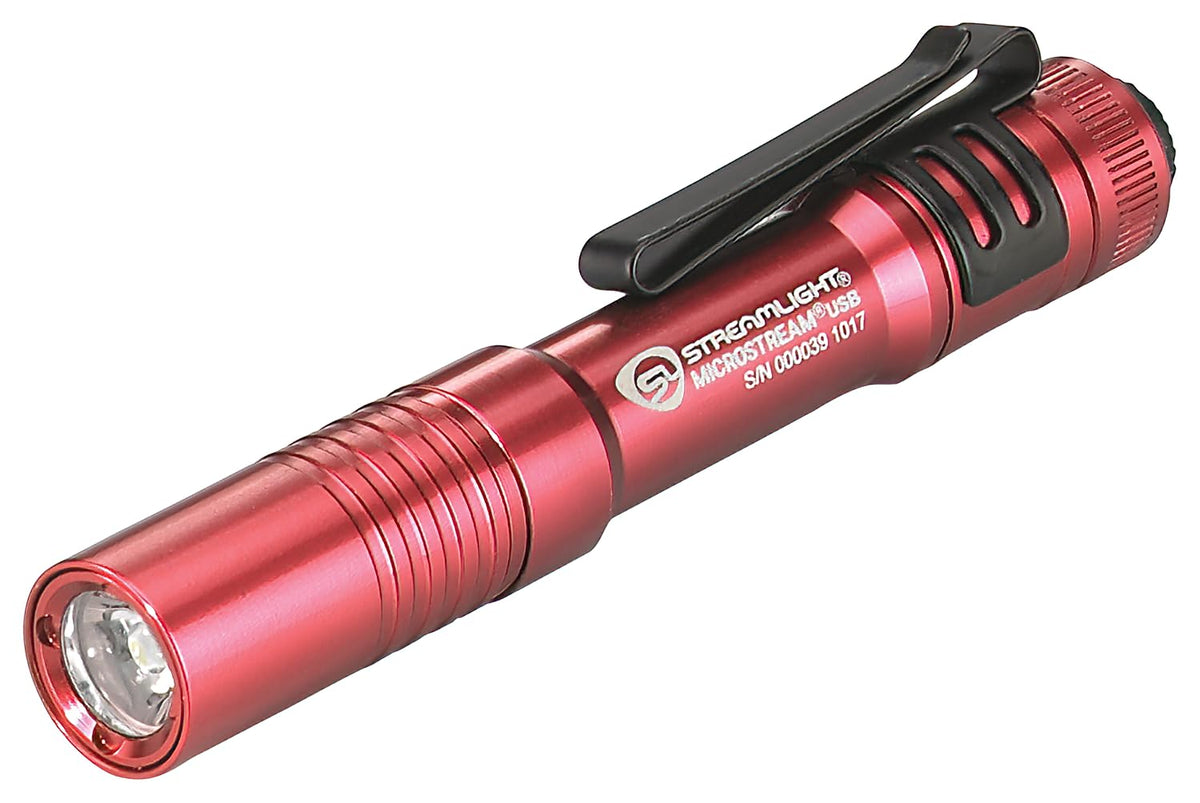 Streamlight MicroStream USB-rechargeable flashlight for easy everyday carry.