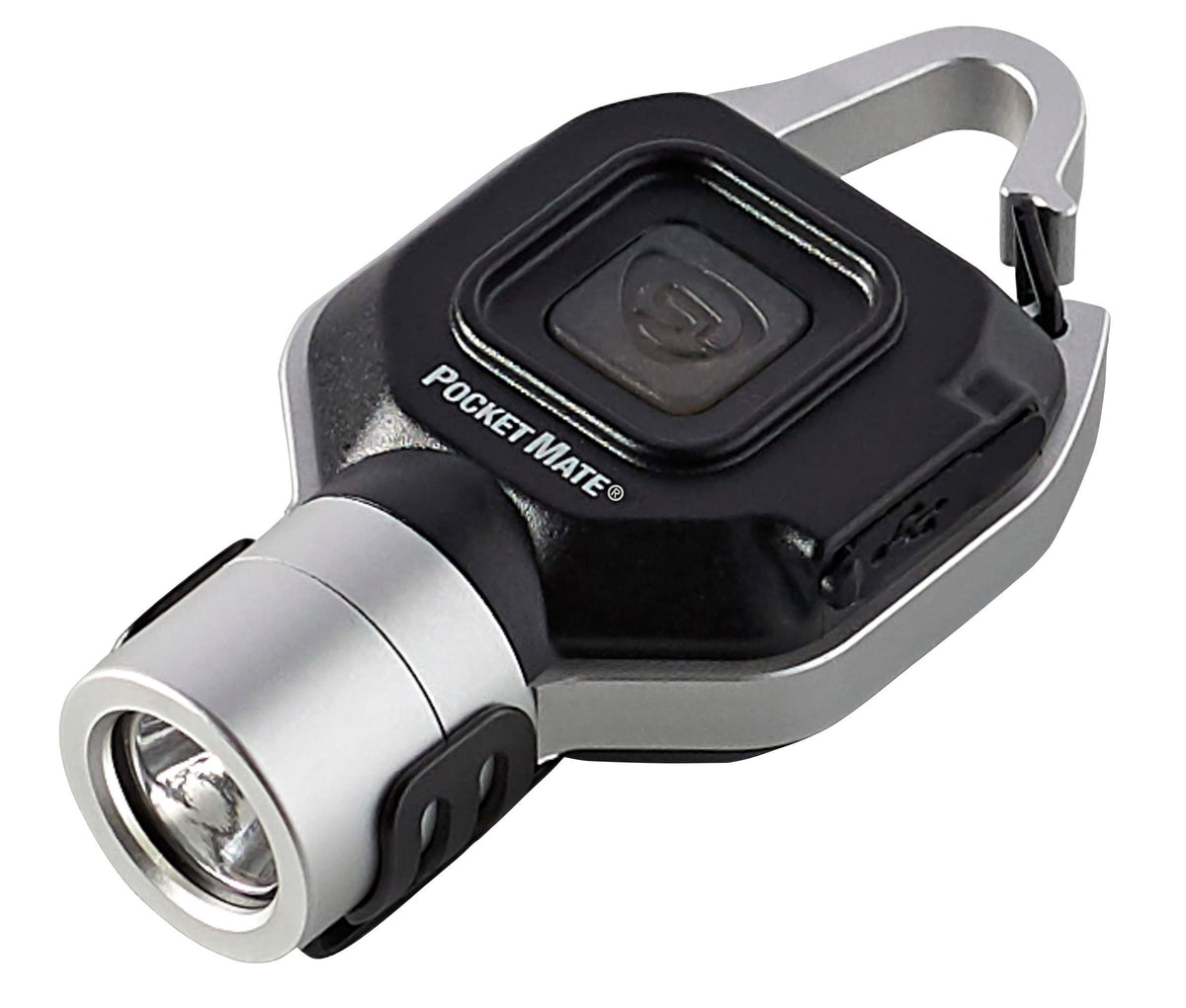 Streamlight Pocket Mate on a keychain with 325-lumen brightness.