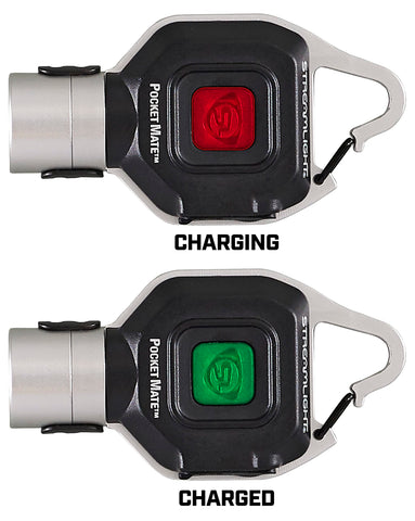 Rugged Streamlight Pocket Mate with polycarbonate-aluminum frame.