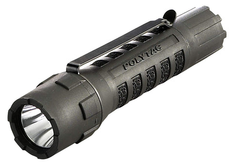 Streamlight PolyTac 88850 delivers a 600-lumen beam for clear nighttime visibility.