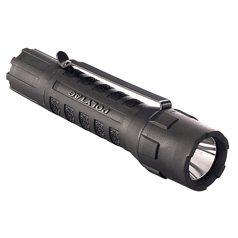 Streamlight PolyTac 88850's rugged nylon body provides a secure grip in wet or cold conditions.