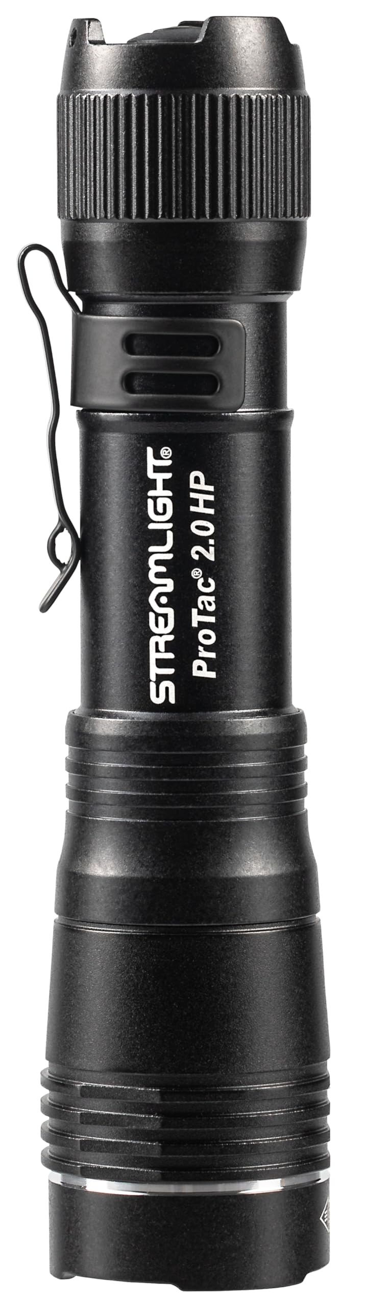 ProTac 2.0 HP in black with USB-C charging for quick field recharges.