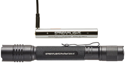 Streamlight ProTac 2AA-X USB-C recharge enables quick power top-ups on the go