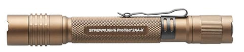 Streamlight ProTac 2AA-X USB-C rechargeable battery pack enables quick charging.