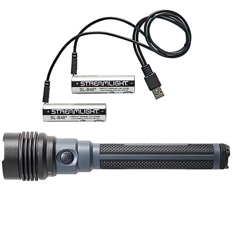 Rechargeable USB-C batteries for convenient power on the go with the ProTac HL-6.