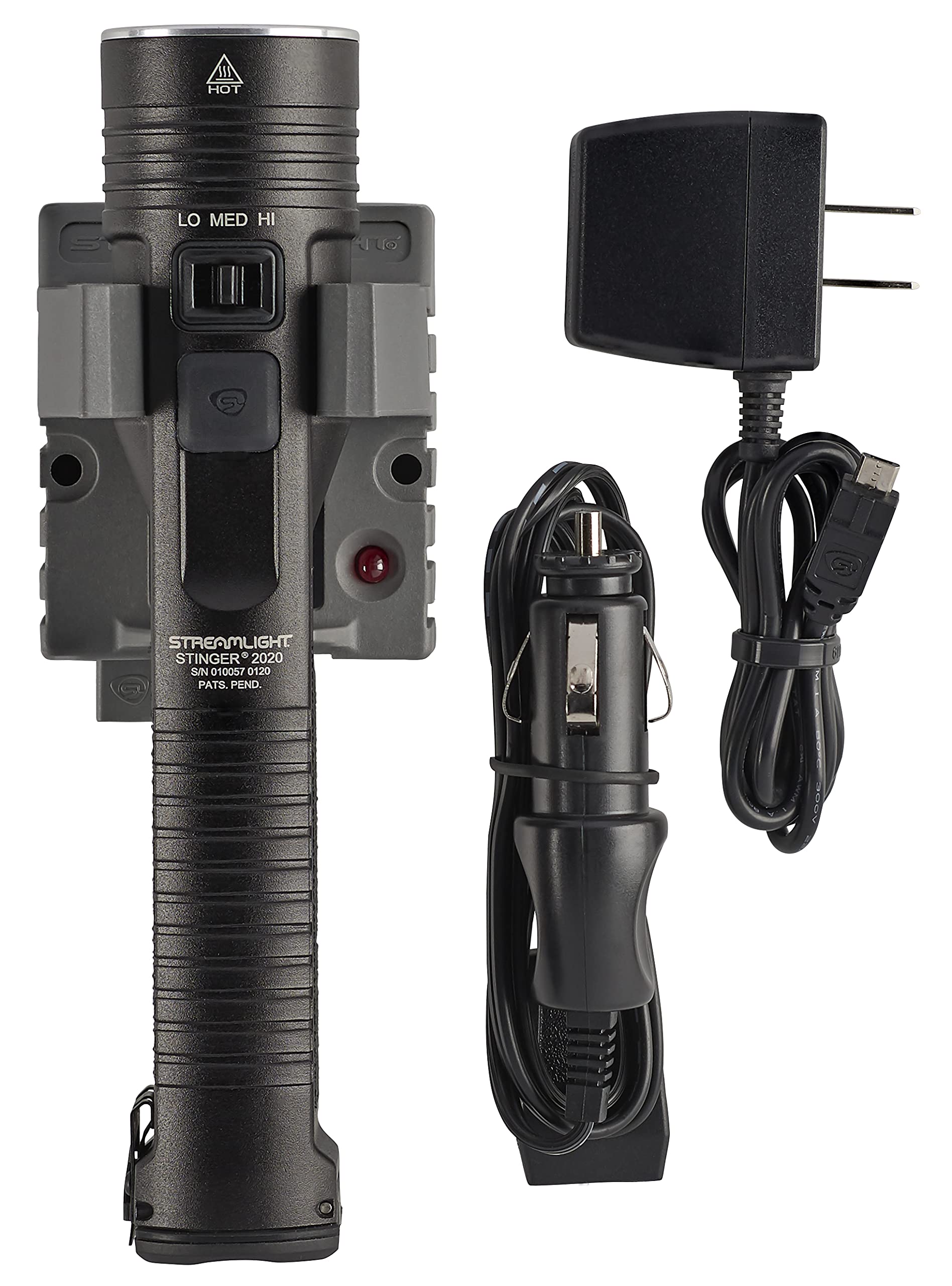 Streamlight Stinger 2020 beam performance showing long-range illumination