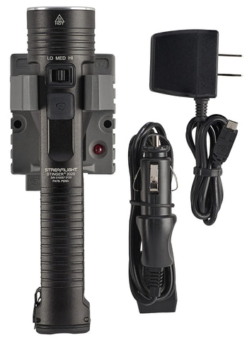 Streamlight Stinger 2020 beam performance showing long-range illumination