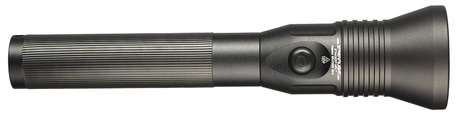 Streamlight Stinger aluminum chassis provides rugged durability in tough work environments.