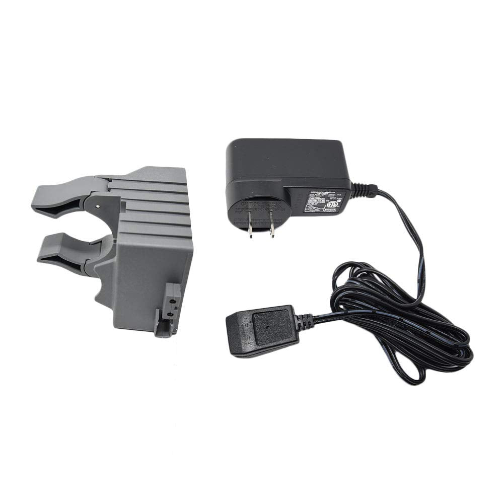 Streamlight Stinger Smart Charger Holder 12V DC car input for on-the-road charging.