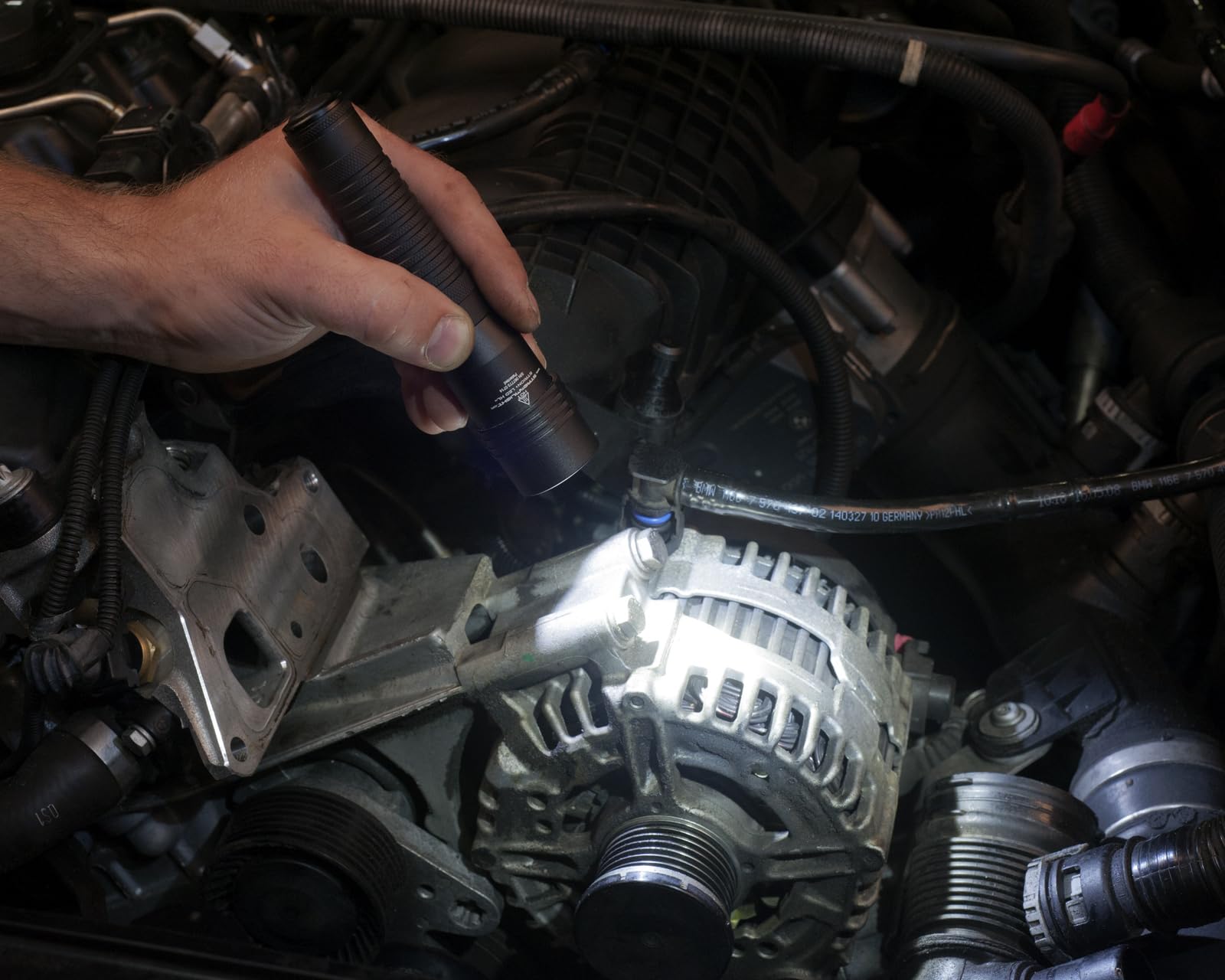 Streamlight Strion HL rechargeable battery inside emphasizing energy efficiency and reuse.