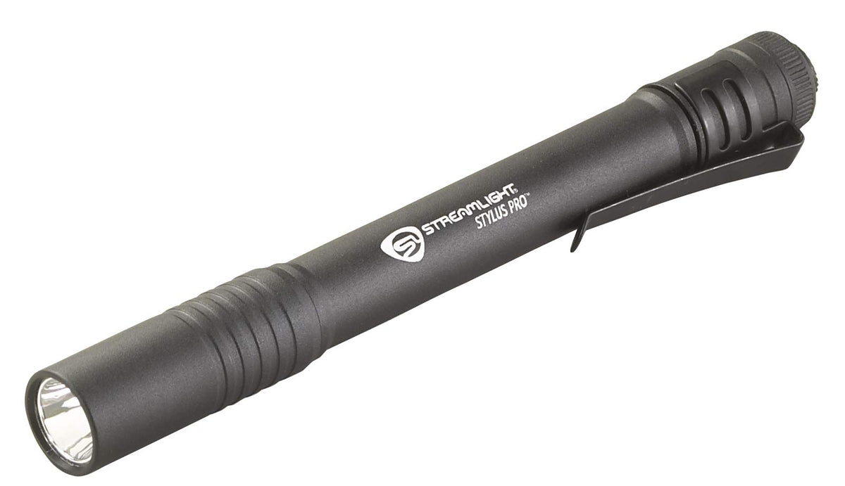 Streamlight Stylus Pro front view showing compact pocket-friendly penlight