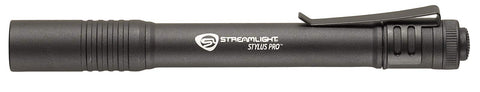 Streamlight Stylus Pro tail cap switch enabling momentary and constant modes