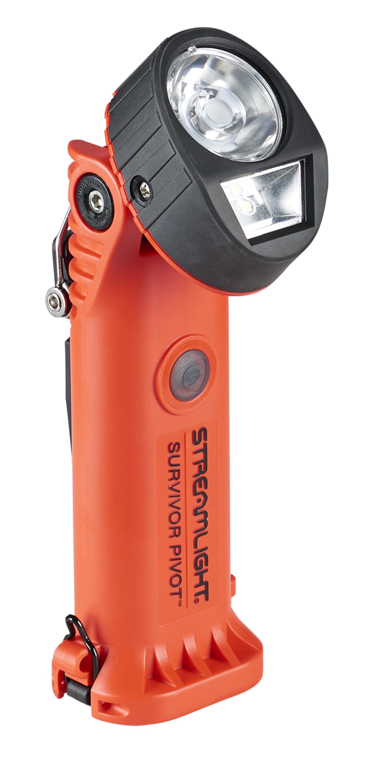 Streamlight Survivor Pivot IP67 rated for dust-tight and waterproof performance.