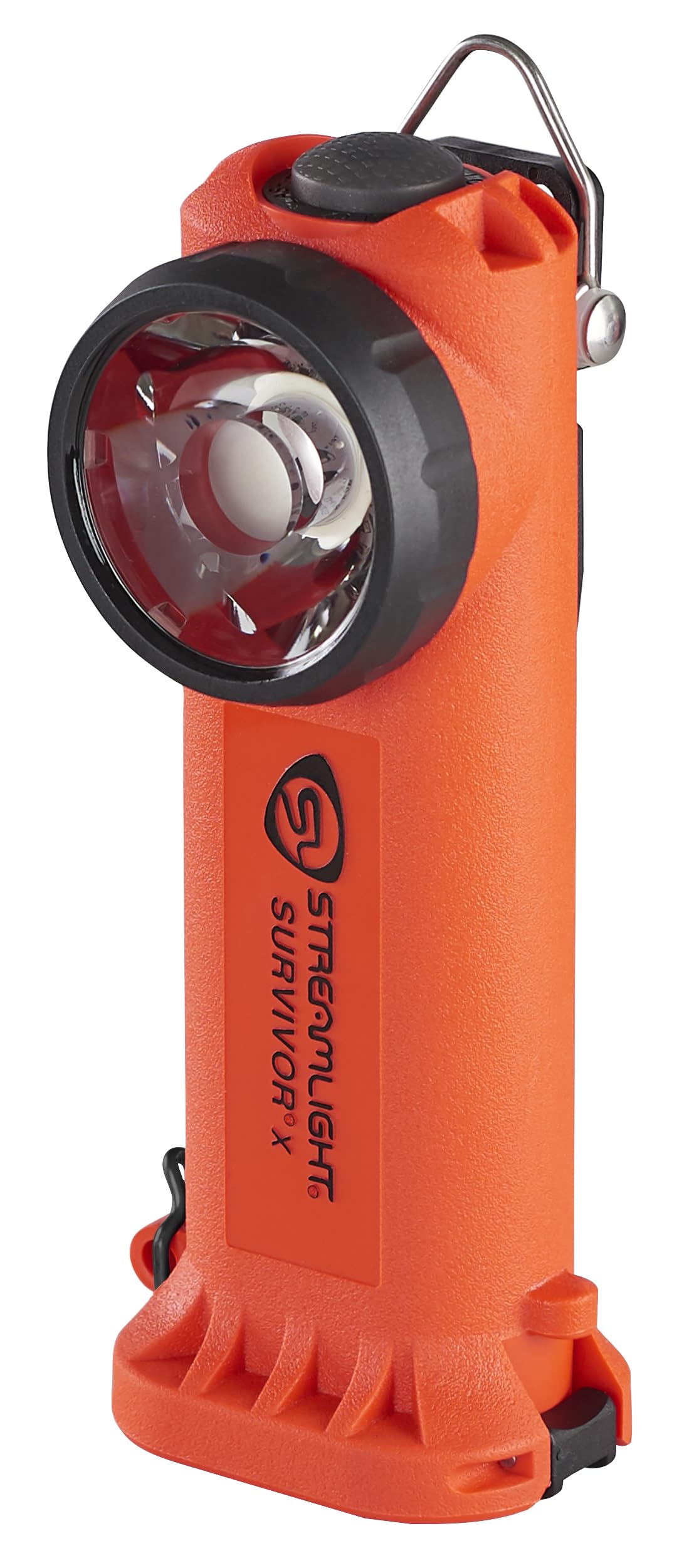 Streamlight Survivor X scratch-resistant polycarbonate lens maintains clarity