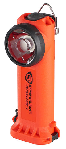 Streamlight Survivor X scratch-resistant polycarbonate lens maintains clarity