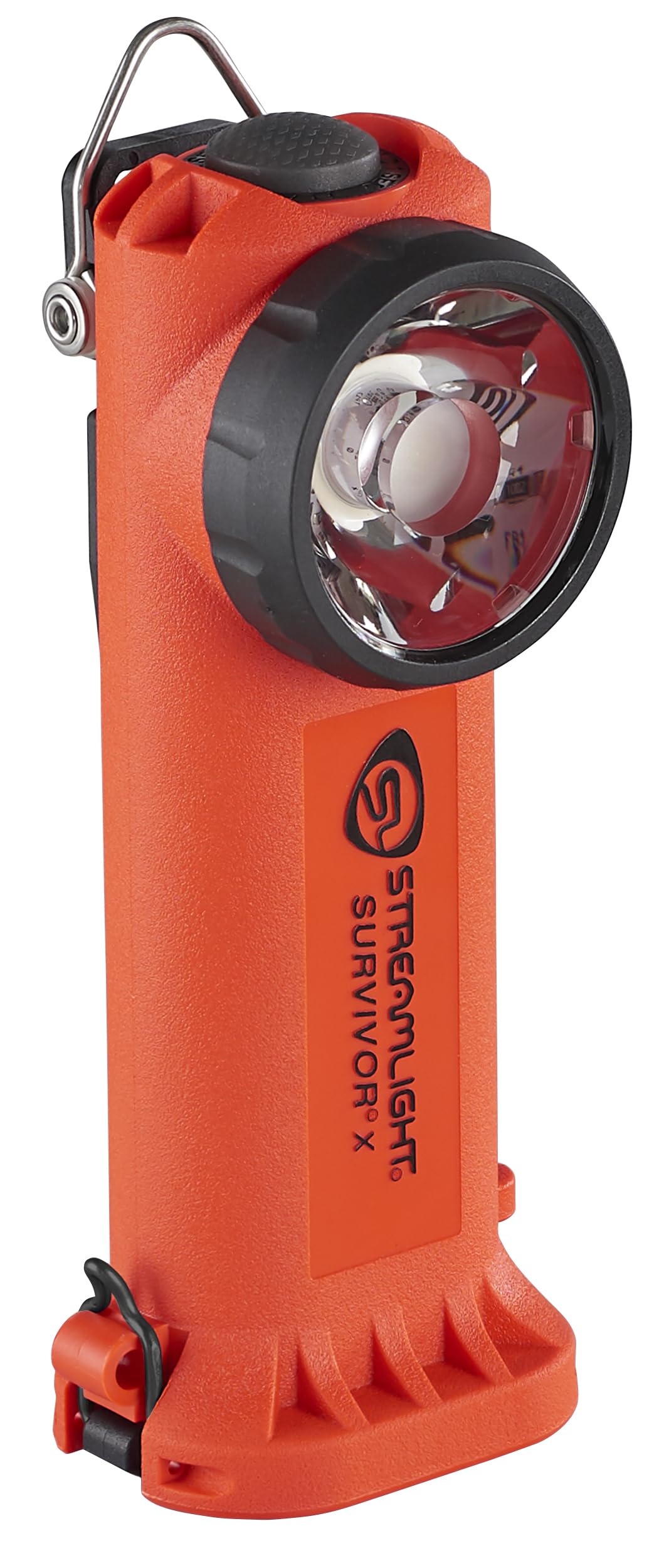 Streamlight Survivor X USB with right-angle head for hands-free use in smoke