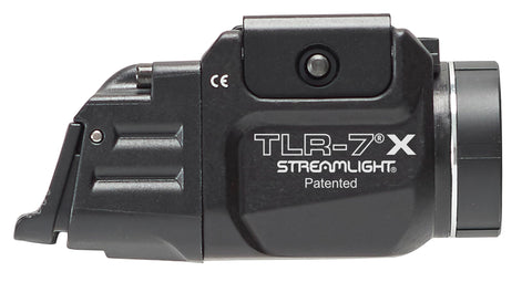Streamlight TLR-7 X IPX7 waterproof rating withstands rain.