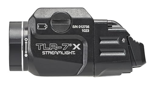 Streamlight TLR-7 X paddle switches for easy control.