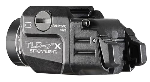 Streamlight TLR-7 X programmable strobe mode for signaling.