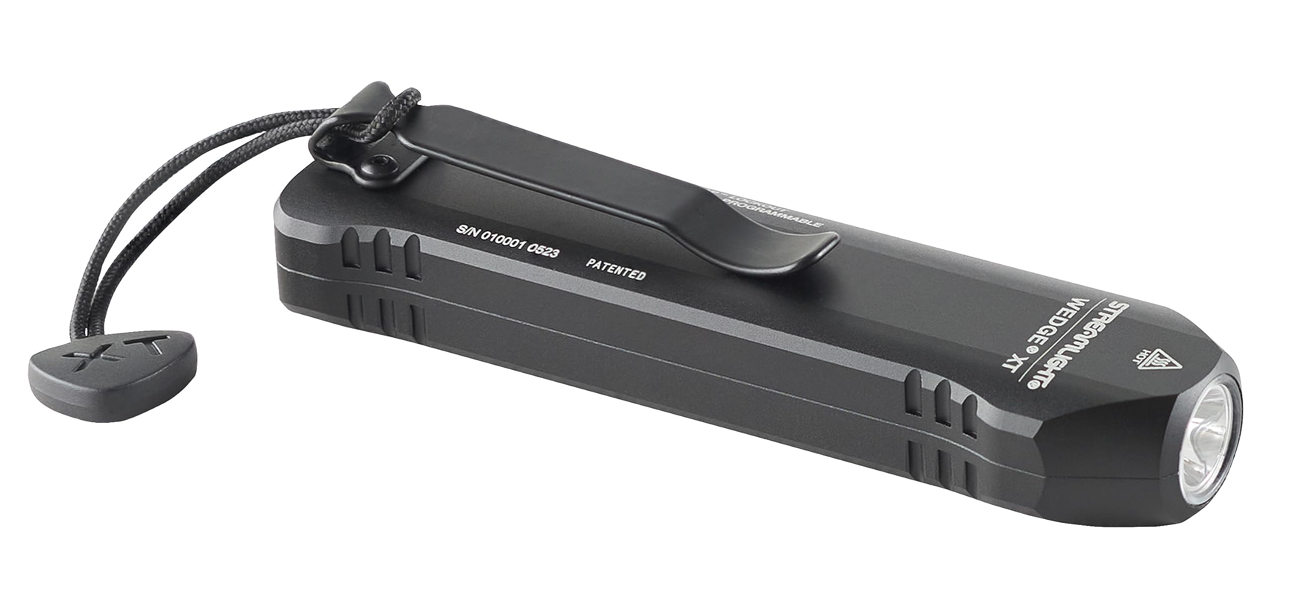 Streamlight Wedge XT five-tap lockout prevents pocket activations.