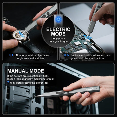 STREBITO precision screwdriver heads for precise torque tasks