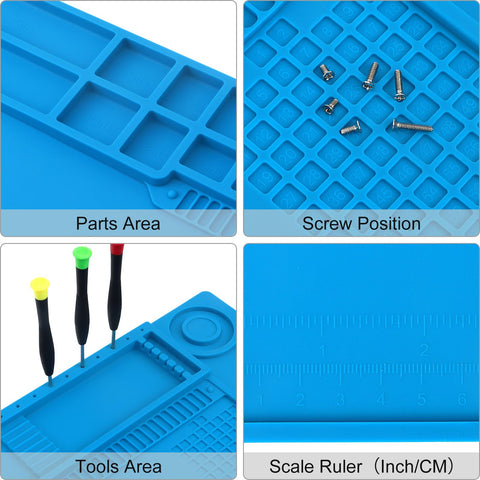 STREBITO soldering mat large workspace ideal for PC building and repairs