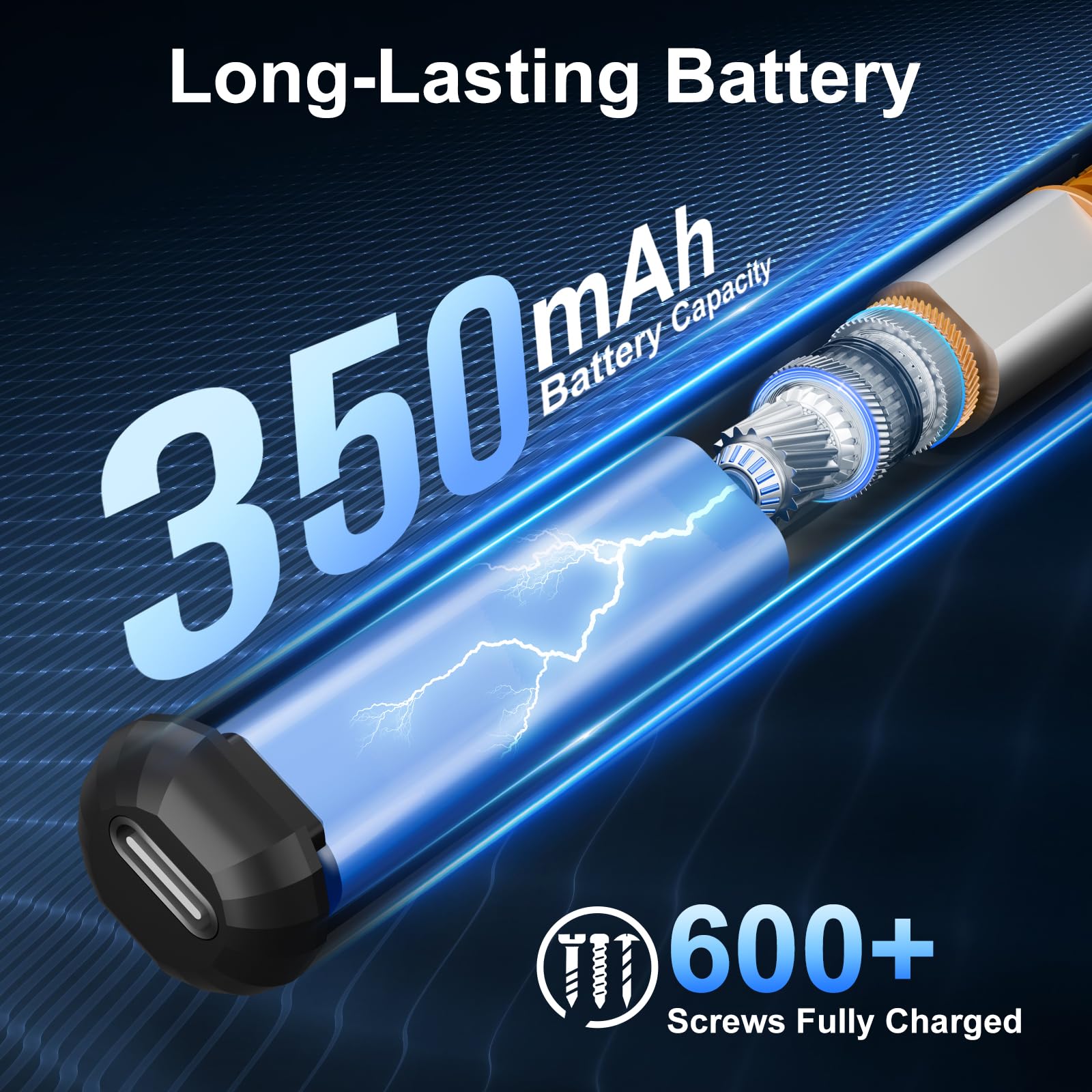 STREBITO USB Type-C charging port enabling quick recharges