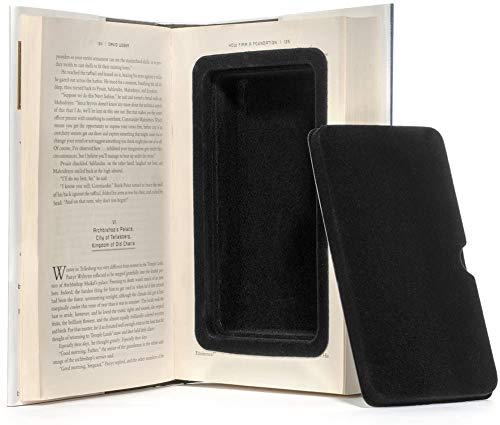 Streetwise authentic sleeve with ISBN appears real, aiding discreet concealment.