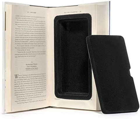 Streetwise authentic sleeve with ISBN appears real, aiding discreet concealment.