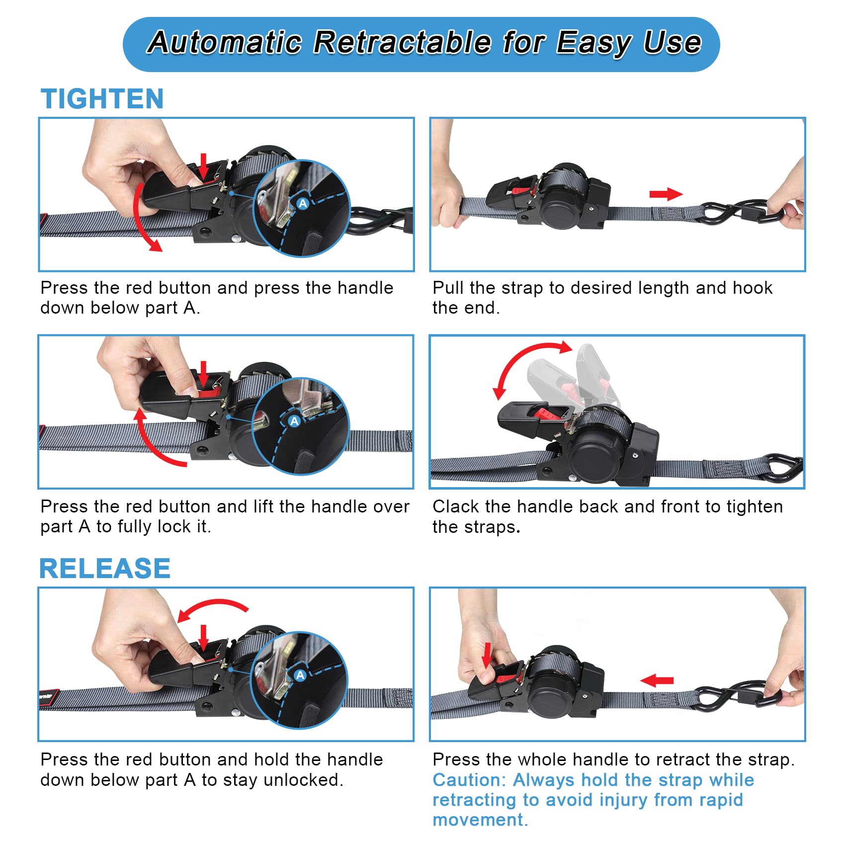 Strgenie 2-pack soft loops included for gentle attachment points.