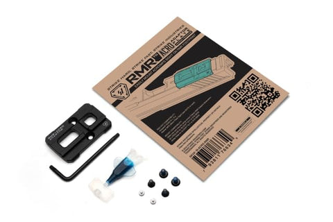 Strike Industries RMR to ACRO adapter uses 6061-T6 aluminum for durability.