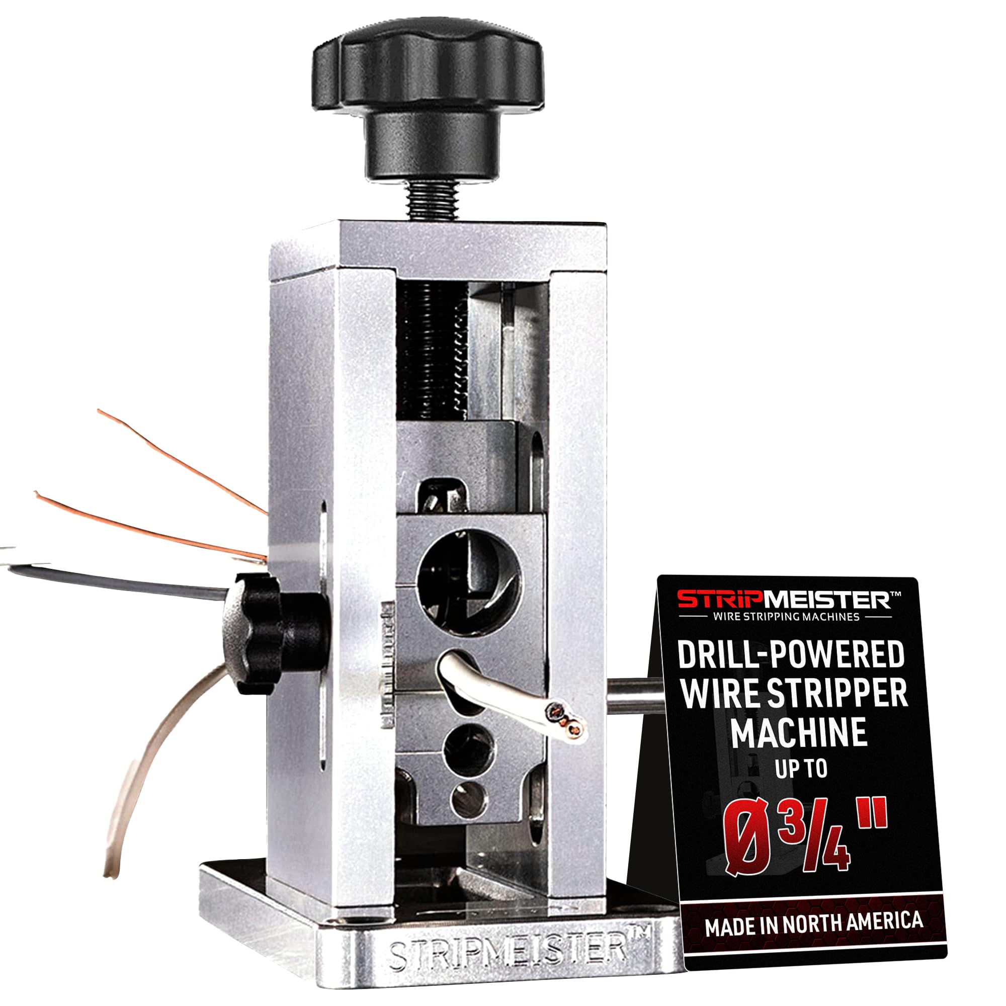 StripMeister Original side view highlights rugged, durable construction for daily use.