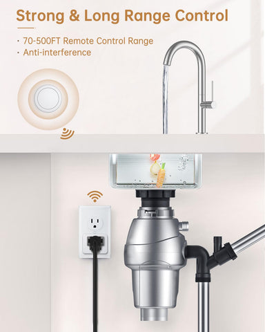 Waterproof STRIPOO switch designed for wet hands and durable performance.
