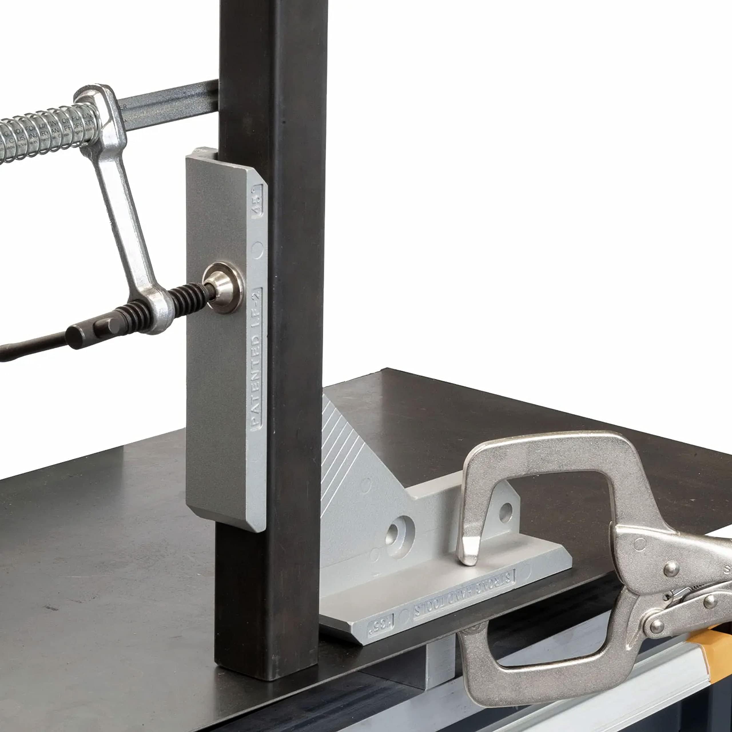 Strong Hand Tools aluminum alloy fixture delivers durable, lightweight welding support.