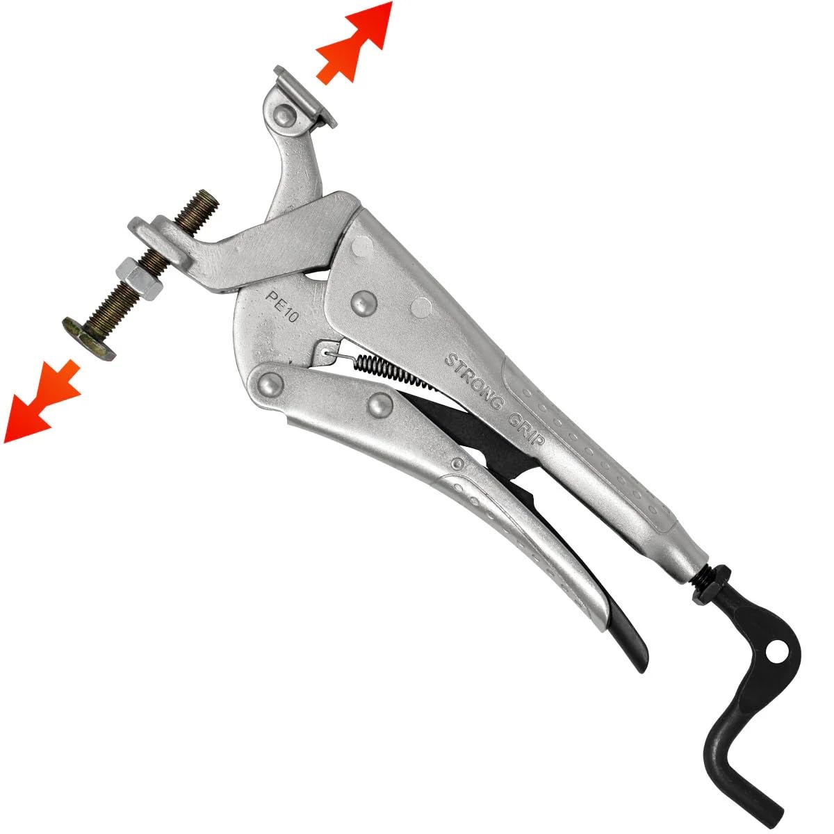 Expand-O Pliers reverse-action clamping demonstrates dual-surface pressure.