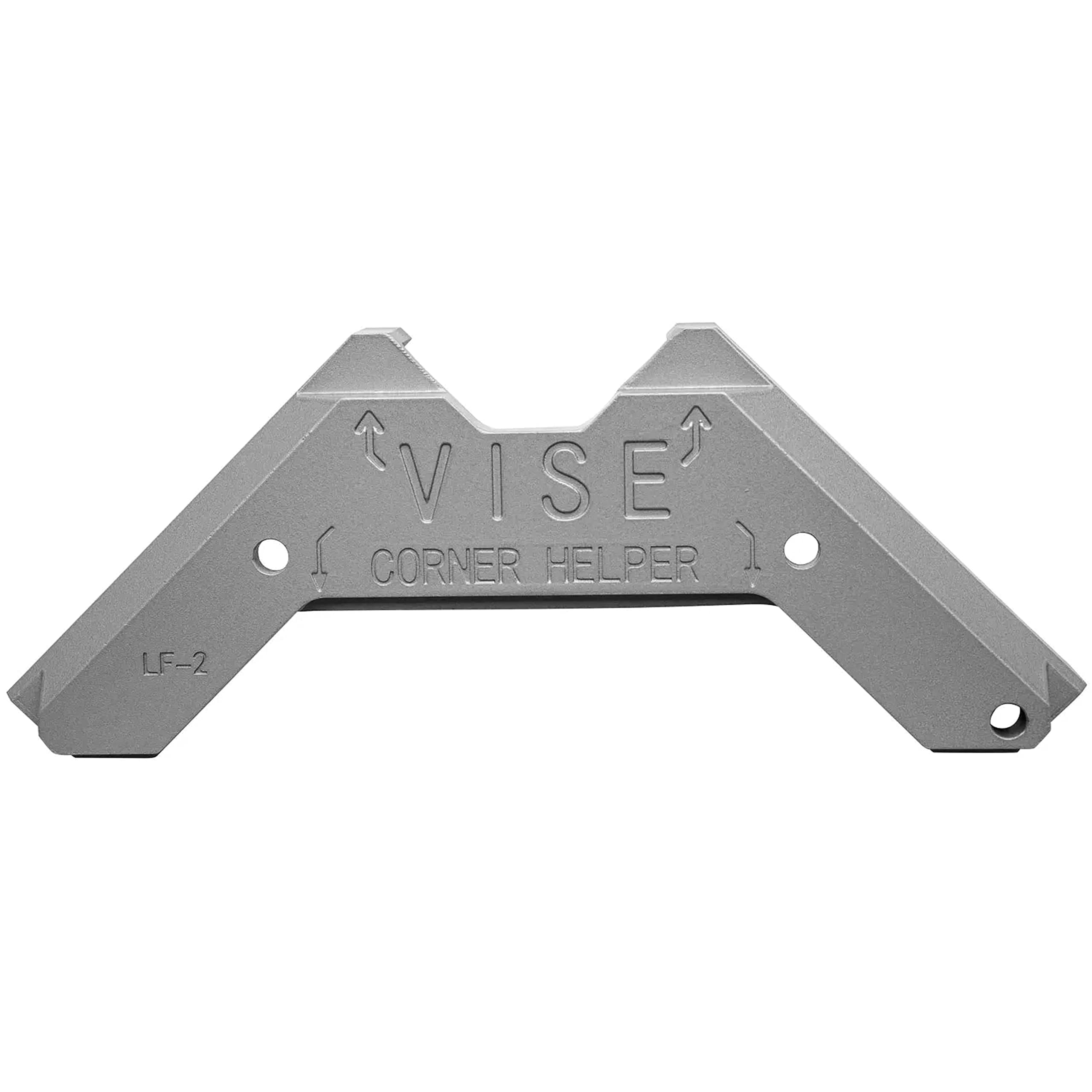 Strong Hand Tools fixture grip holds rounds, squares, flats, and angles for versatility.