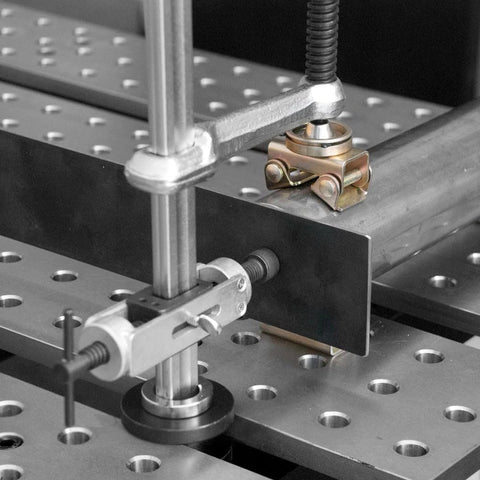 Strong Hand Tools Inserta Clamps feature 16x8 mm rails for stable alignment.