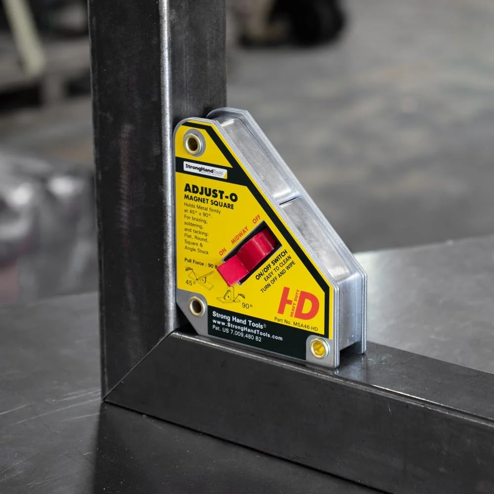 MSA46-HD magnet square is easy to wipe clean after use
