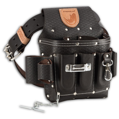 STRONGLAD heavy-duty tool belt strap keeps essential tools within reach on tough jobsites.