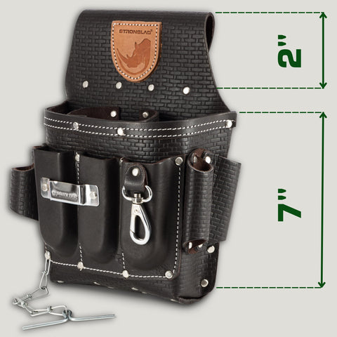 STRONGLAD reinforced stitching delivers durable construction for daily site wear.