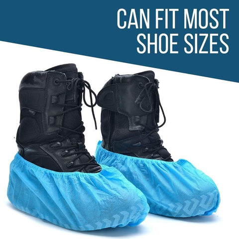 Strongman Tools water-resistant booties help keep footwear dry during messy home tasks.