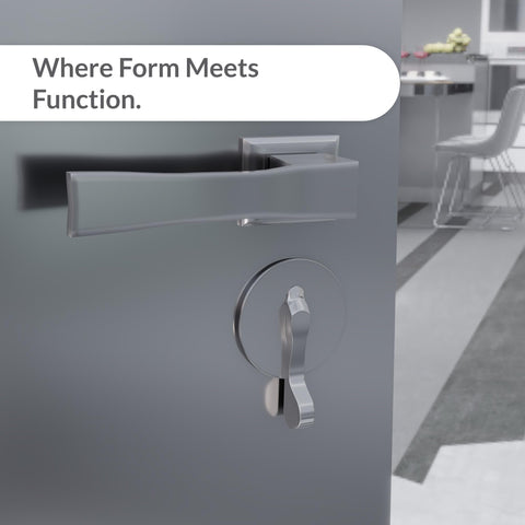 ADA-compliant design from Strybuc supports accessible entries.