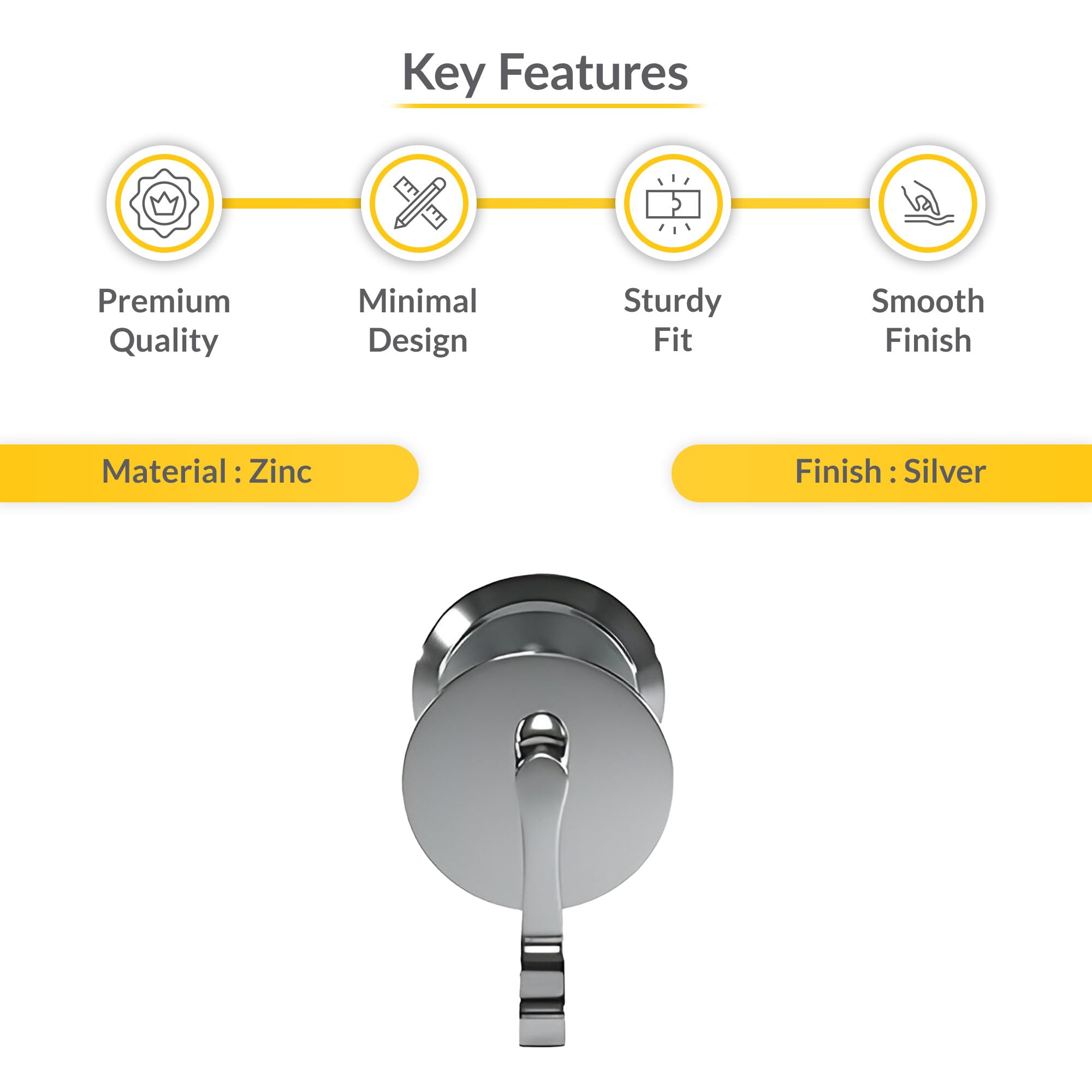 Strybuc Brixwell 91-330 latch with 91-129 housing ensuring quick mounting.