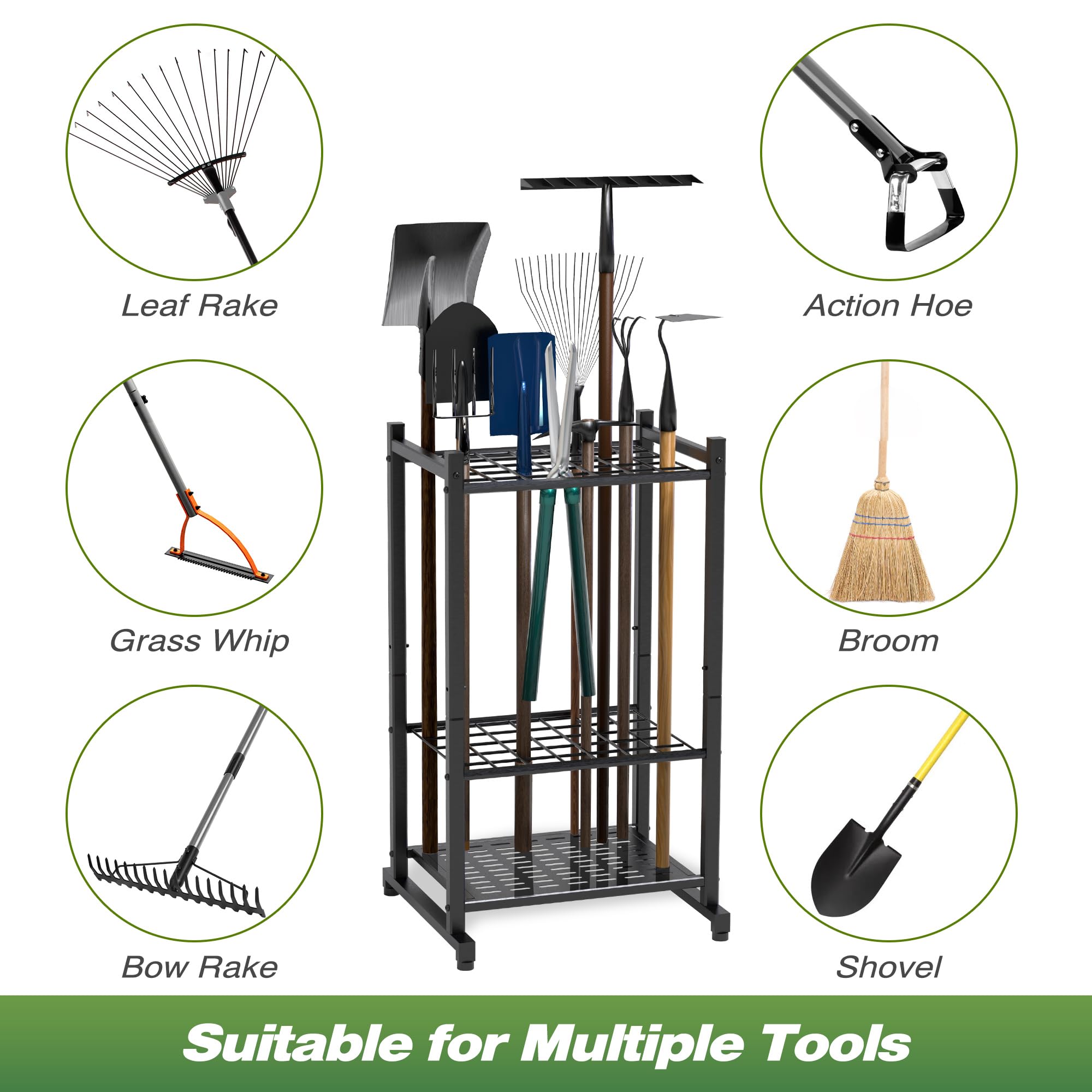 Sttoraboks lightweight-tool-rack moves easily for flexible placement.