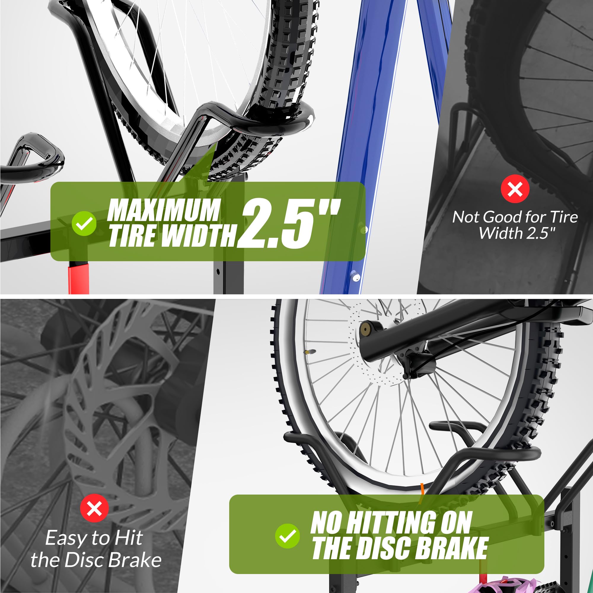Sttoraboks stable durable steel construction supports bikes securely.