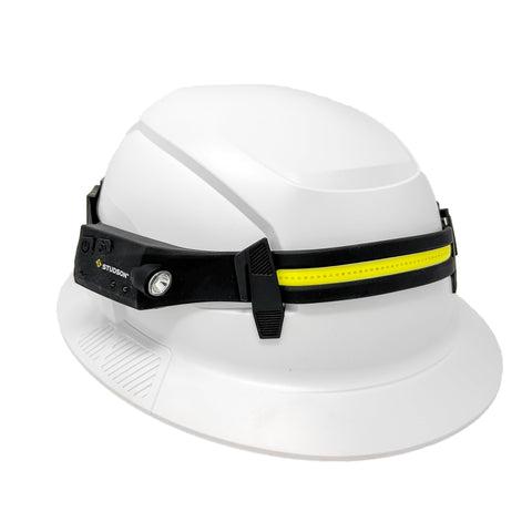 STUDSON SHK-1 headlamp with wide beam for broad work-site illumination