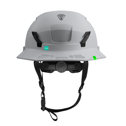 STUDSON SHK-1 helmet with NFC emergency chip ready for rapid contact access